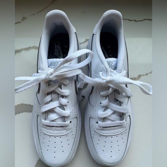 Nike Air Force 1 Low - White Wolf Grey (GS) - Picture 2 of 11